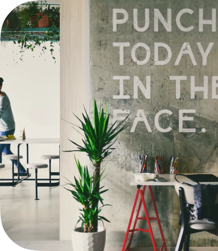 Person working on laptop